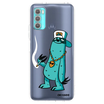 Picasee silikónový prehľadný obal pre Motorola Moto G60 - Earth - Je mi fajn