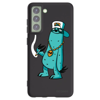Picasee silikónový čierny obal pre Samsung Galaxy S21 FE 5G - Earth - Je mi fajn