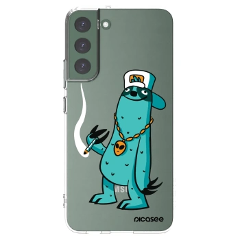 Picasee silikónový prehľadný obal pre Samsung Galaxy S22+ 5G - Earth - Je mi fajn