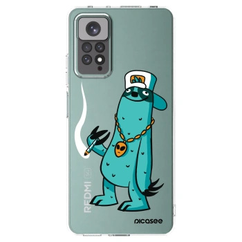 Picasee silikónový prehľadný obal pre Xiaomi Redmi Note 11S 4G - Earth - Je mi fajn