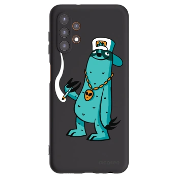 Picasee silikónový čierny obal pre Samsung Galaxy A13 4G A135 - Earth - Je mi fajn