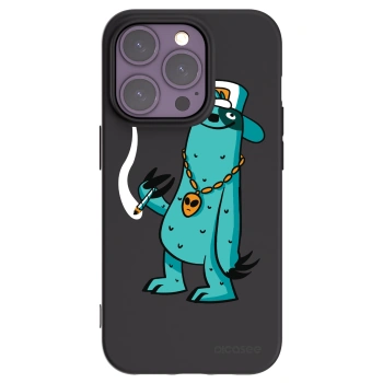 Picasee silikónový čierny obal pre Apple iPhone 14 Pro - Earth - Je mi fajn