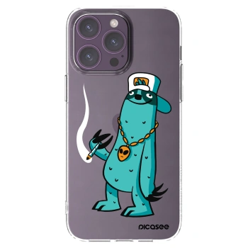 Picasee silikónový prehľadný obal pre Apple iPhone 14 Pro Max - Earth - Je mi fajn