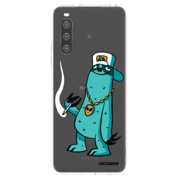 Picasee silikónový prehľadný obal pre Sony Xperia 10 IV 5G - Earth - Je mi fajn