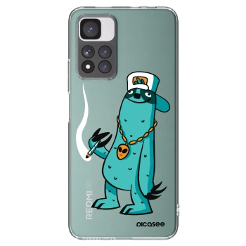Picasee silikónový prehľadný obal pre Xiaomi Redmi Note 11 Pro+ 5G - Earth - Je mi fajn
