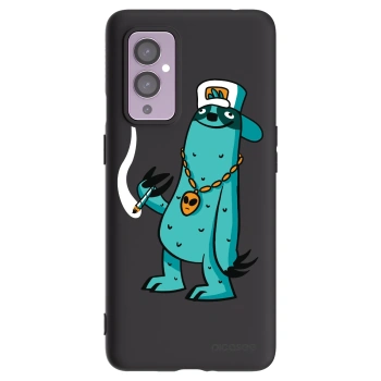 Picasee silikónový čierny obal pre OnePlus 9 - Earth - Je mi fajn