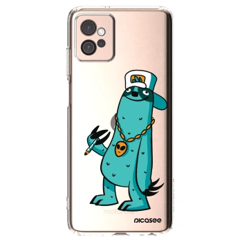 Picasee silikónový prehľadný obal pre Motorola Moto G32 - Earth - Je mi fajn