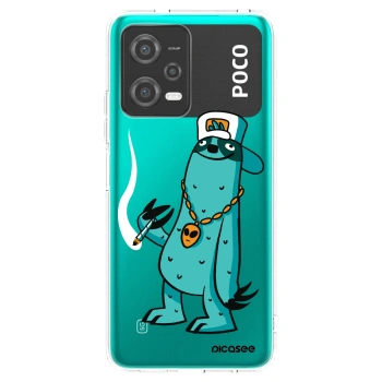 Picasee silikónový prehľadný obal pre Xiaomi Poco X5 - Earth - Je mi fajn