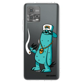 Picasee silikónový prehľadný obal pre Motorola Moto G72 - Earth - Je mi fajn