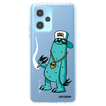 Picasee silikónový prehľadný obal pre Xiaomi Redmi Note 12 5G - Earth - Je mi fajn