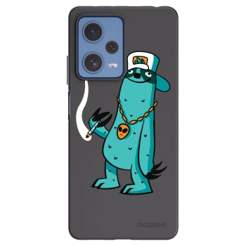 Picasee silikónový čierny obal pre Xiaomi Redmi Note 12 Pro 5G - Earth - Je mi fajn