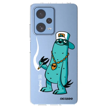 Picasee silikónový prehľadný obal pre Xiaomi Redmi Note 12 Pro 5G - Earth - Je mi fajn