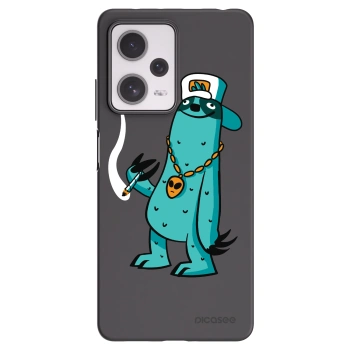 Picasee silikónový čierny obal pre Xiaomi Redmi Note 12 Pro+ 5G - Earth - Je mi fajn