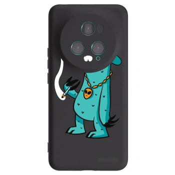 Picasee silikónový čierny obal pre Honor Magic5 Pro - Earth - Je mi fajn