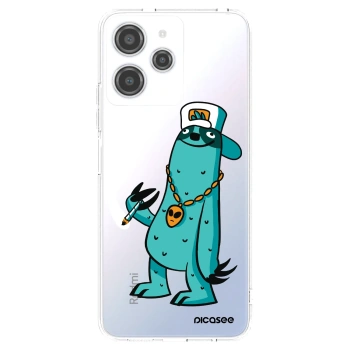 Picasee silikónový prehľadný obal pre Xiaomi Redmi 12 4G - Earth - Je mi fajn