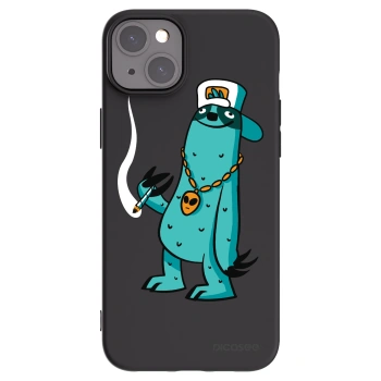 Picasee silikónový čierny obal pre Apple iPhone 15 Plus - Earth - Je mi fajn