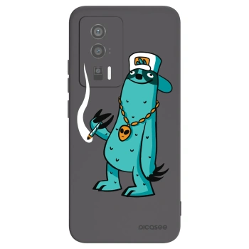Picasee silikónový čierny obal pre Xiaomi Poco F5 Pro 5G - Earth - Je mi fajn