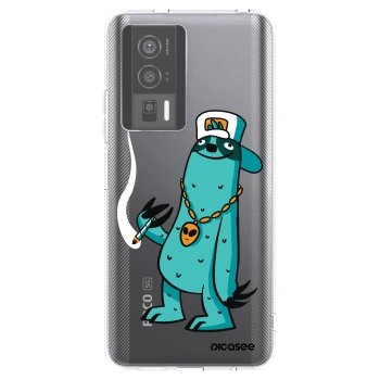 Picasee silikónový prehľadný obal pre Xiaomi Poco F5 Pro 5G - Earth - Je mi fajn