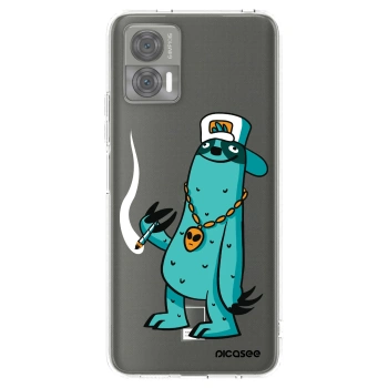 Picasee silikónový prehľadný obal pre Motorola Edge 30 Neo - Earth - Je mi fajn