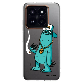 Picasee silikónový prehľadný obal pre Xiaomi 14 Pro - Earth - Je mi fajn