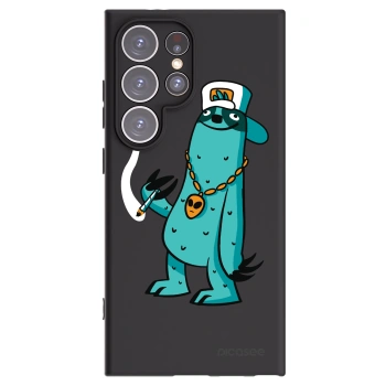 Picasee silikónový čierny obal pre Samsung Galaxy S24 Ultra S928B 5G - Earth - Je mi fajn