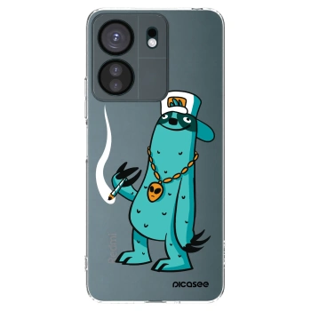 Picasee silikónový prehľadný obal pre Xiaomi Redmi 13C 4G - Earth - Je mi fajn