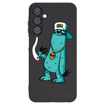 Picasee silikónový čierny obal pre Samsung Galaxy A25 A256B 5G - Earth - Je mi fajn