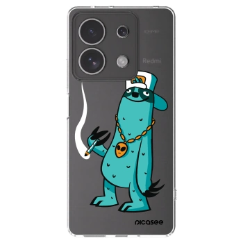 Picasee silikónový prehľadný obal pre Xiaomi Redmi Note 13 4G - Earth - Je mi fajn