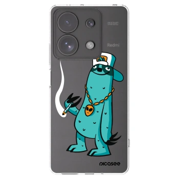 Picasee silikónový prehľadný obal pre Xiaomi Redmi Note 13 Pro 4G - Earth - Je mi fajn