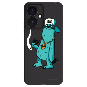 Picasee silikónový čierny obal pre Xiaomi Redmi 13C 5G - Earth - Je mi fajn