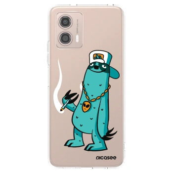 Picasee silikónový prehľadný obal pre Motorola Moto G53 5G - Earth - Je mi fajn