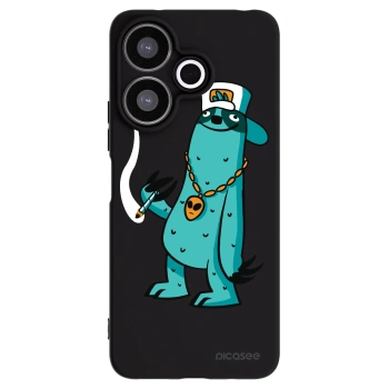 Picasee silikónový čierny obal pre Xiaomi Redmi 13 4G - Earth - Je mi fajn