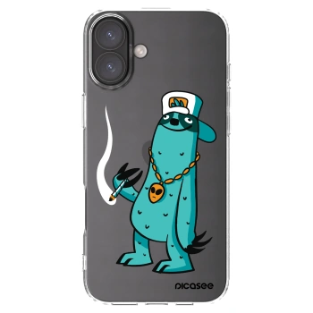 Picasee silikónový prehľadný obal pre Apple iPhone 16 Plus - Earth - Je mi fajn