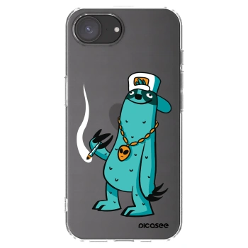 Picasee silikónový prehľadný obal pre Apple iPhone 16e - Earth - Je mi fajn