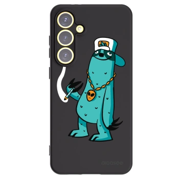 Picasee silikónový čierny obal pre Samsung Galaxy S24 FE S721B - Earth - Je mi fajn