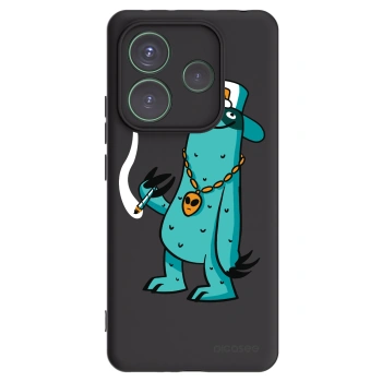 Picasee silikónový čierny obal pre Xiaomi Redmi Note 14 5G - Earth - Je mi fajn
