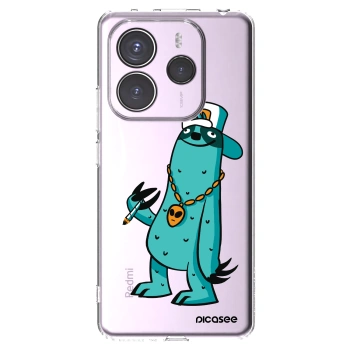 Picasee silikónový prehľadný obal pre Xiaomi Redmi Note 14 5G - Earth - Je mi fajn