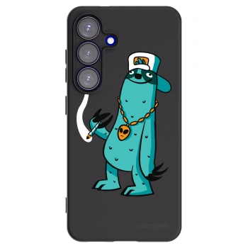 Picasee silikónový čierny obal pre Samsung Galaxy S25 5G - Earth - Je mi fajn