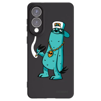 Picasee silikónový čierny obal pre Samsung Galaxy S25 Edge 5G - Earth - Je mi fajn