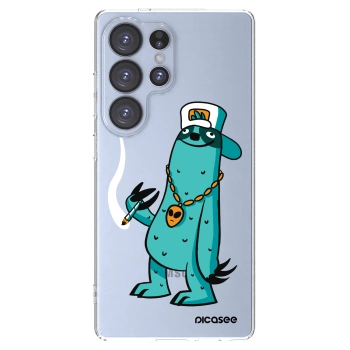 Picasee silikónový prehľadný obal pre Samsung Galaxy S25 Ultra 5G - Earth - Je mi fajn