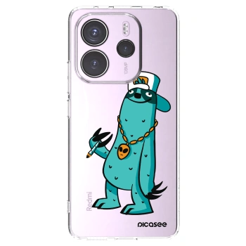 Picasee silikónový prehľadný obal pre Xiaomi Redmi Note 14 4G - Earth - Je mi fajn