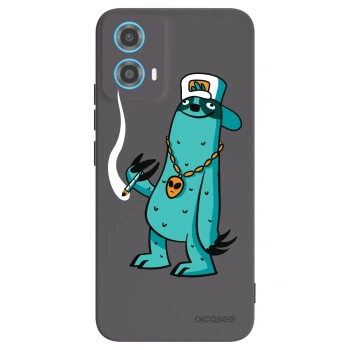 Picasee silikónový čierny obal pre Motorola Moto G34 5G - Earth - Je mi fajn