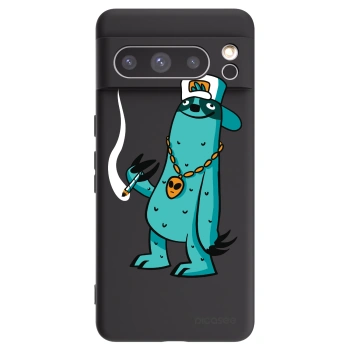 Picasee silikónový čierny obal pre Google Pixel 8 Pro - Earth - Je mi fajn