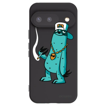 Picasee silikónový čierny obal pre Google Pixel 9 - Earth - Je mi fajn