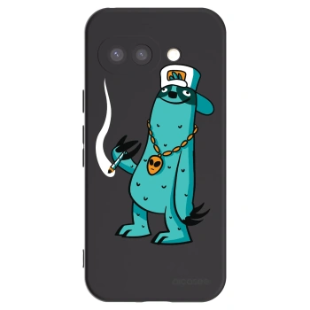 Picasee silikónový čierny obal pre Google Pixel 9a - Earth - Je mi fajn