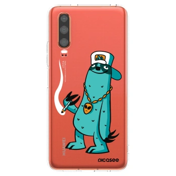 Picasee silikónový prehľadný obal pre Huawei P30 - Earth - Je mi fajn