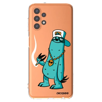 Picasee silikónový prehľadný obal pre Samsung Galaxy A13 5G - Earth - Je mi fajn
