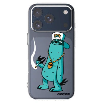 Picasee silikónový prehľadný obal pre Apple iPhone 17 Pro - Earth - Je mi fajn