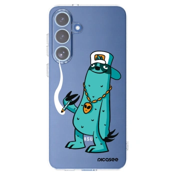 Picasee silikónový prehľadný obal pre Samsung Galaxy S25 FE 5G - Earth - Je mi fajn