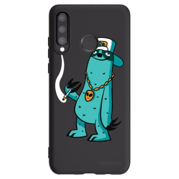 Picasee silikónový čierny obal pre Huawei P30 Lite - Earth - Je mi fajn